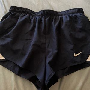 Navy blue Nike shorts